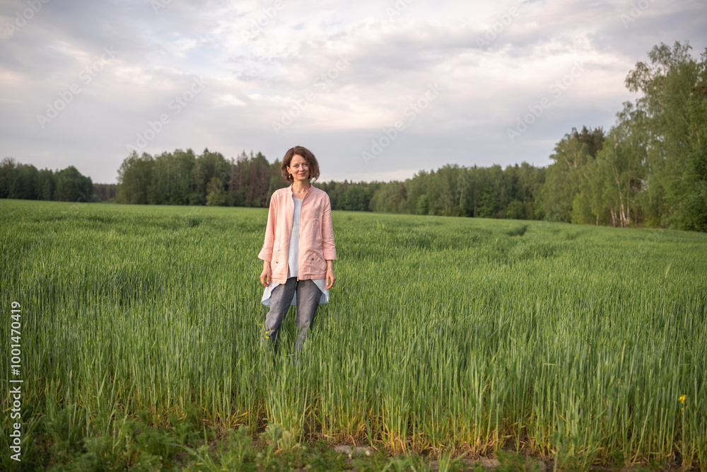 Portrait of a young beautiful fair-haired girl in nature. Portrait of a young beautiful fair-haired girl in nature.