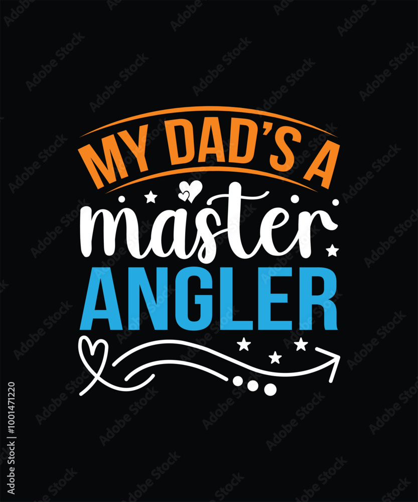 Obraz premium Father's day t-shirt design