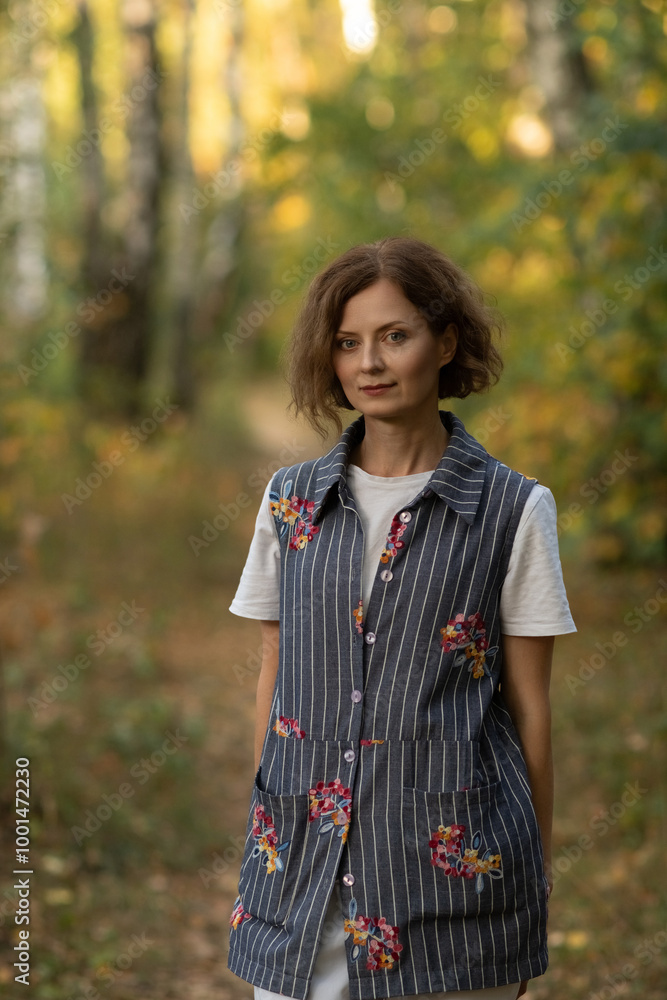 Portrait of a young beautiful fair-haired girl in nature. Portrait of a young beautiful fair-haired girl in nature.