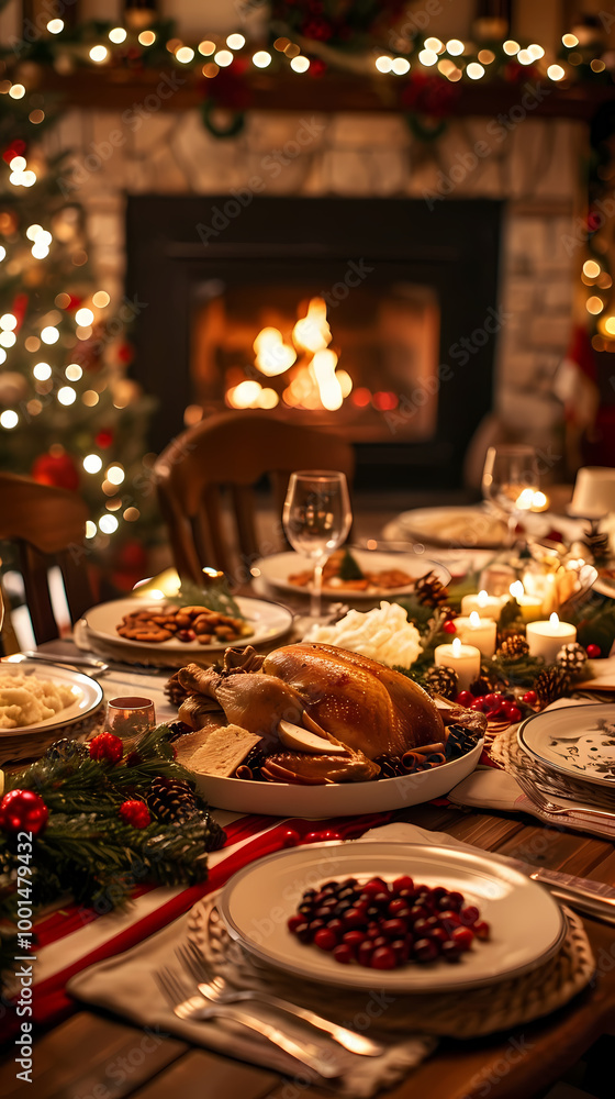 christmas table setting christmas table setting