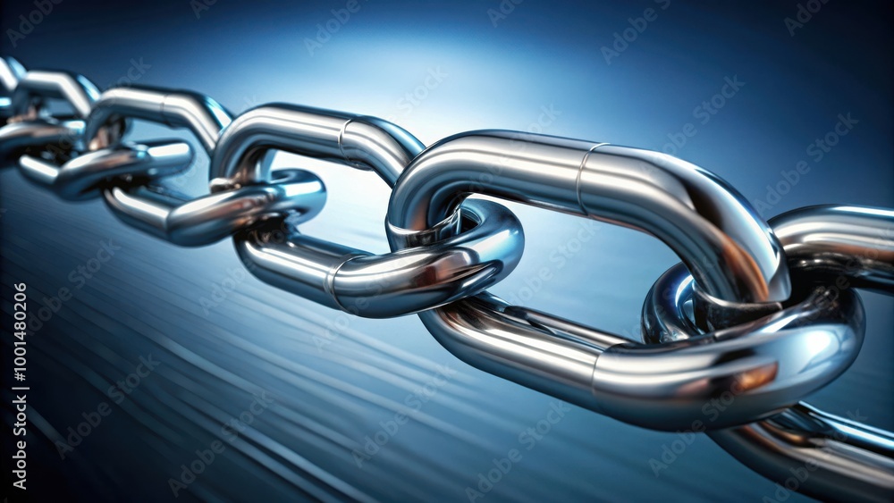 abstract chain links connecting together creating powerful concept strength abstract chain links connecting together creating powerful concept strength