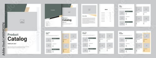 Product Catalog brochure, beauty product catalog or furniture product catalog template