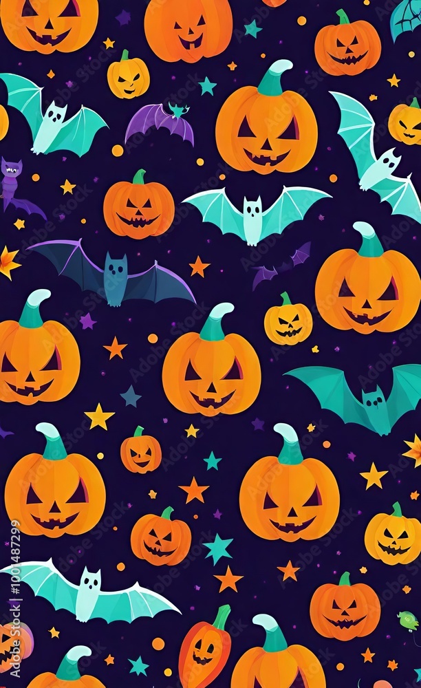 halloween seamless background halloween seamless background
