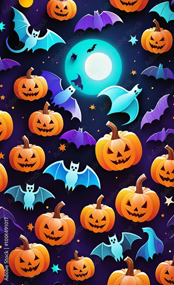 halloween background with pumpkins halloween background with pumpkins