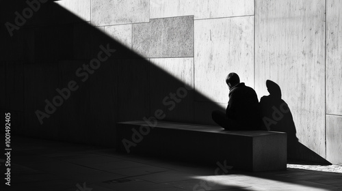 Wallpaper Mural Urban Solitude: Reflecting in the Cityscape 08 Torontodigital.ca