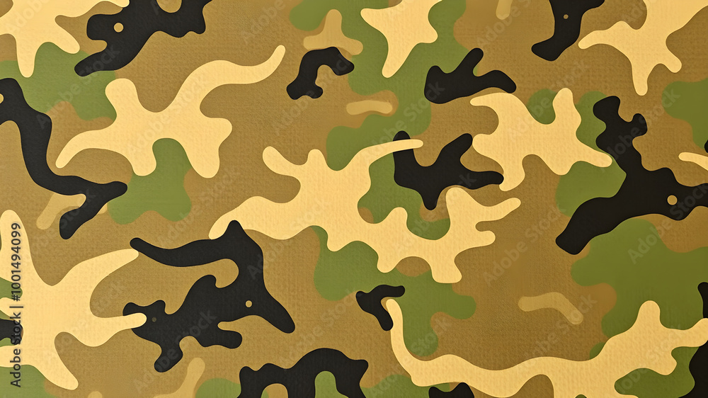 Texture and background of camouflage. Generative AI Texture and background of camouflage. Generative AI
