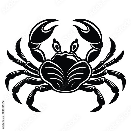 crab logo icon vector design