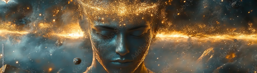 Conceptual representation of inner thoughts. Conceptual representation of inner thoughts.