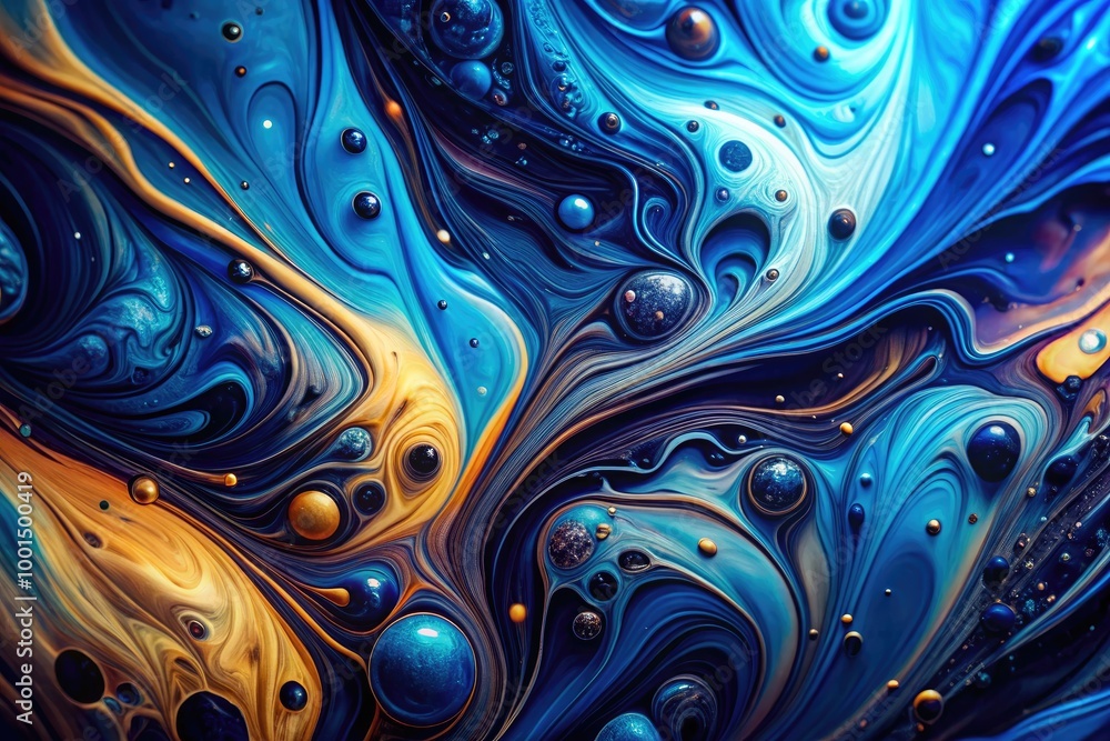 Deep Blue and Black Abstract Design with Fluid Shapes, Ideal for Backgrounds and Digital Art Projects Deep Blue and Black Abstract Design with Fluid Shapes, Ideal for Backgrounds and Digital Art Projects