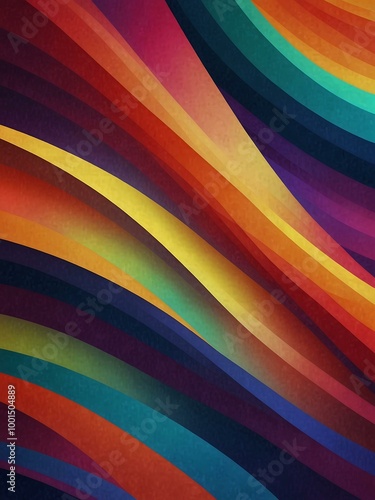 Another vibrant abstract graphic background for presentations.