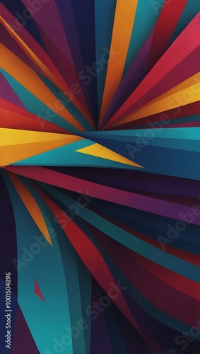 Wallpaper Mural Another vibrant abstract presentation background. Torontodigital.ca