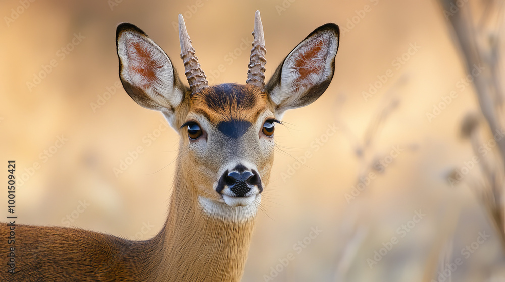 Obraz premium Bush buck close up head 