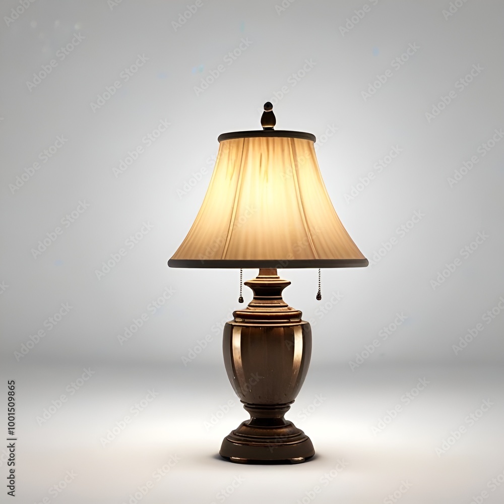 lamp on the table lamp on the table