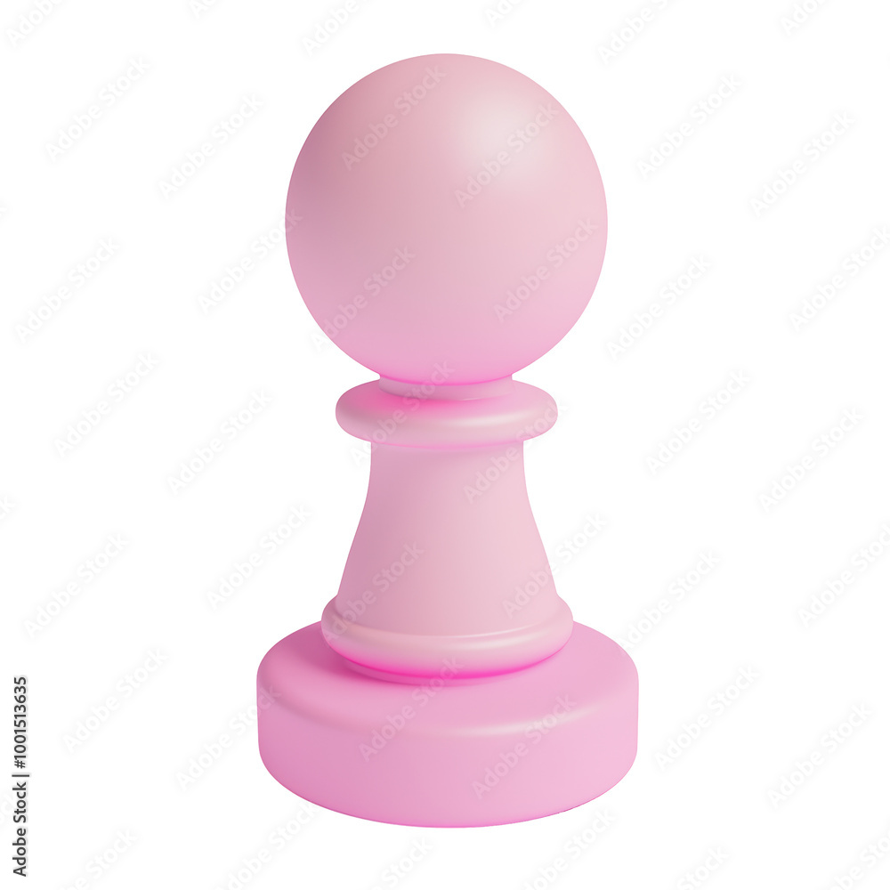 3D pink chess pawn Figure symbolizing strategy and tactics in board games. Suitable for use in gaming designs or as part of educational materials. Isolated on transparent background, png. 3D pink chess pawn Figure symbolizing strategy and tactics in board games. Suitable for use in gaming designs or as part of educational materials. Isolated on transparent background, png.