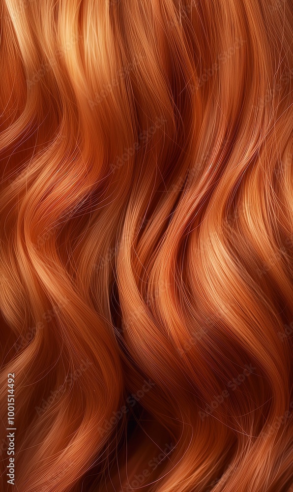 Closeup of a woman's hair color and texture Closeup of a woman's hair color and texture