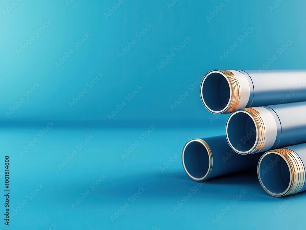 Fototapeta premium Schematic of a high-efficiency battery design, Engineering Drawing, Energy Storage
