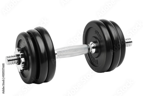 Professional Grade Dumbbells for Intense Training Isolated on Transparent Background