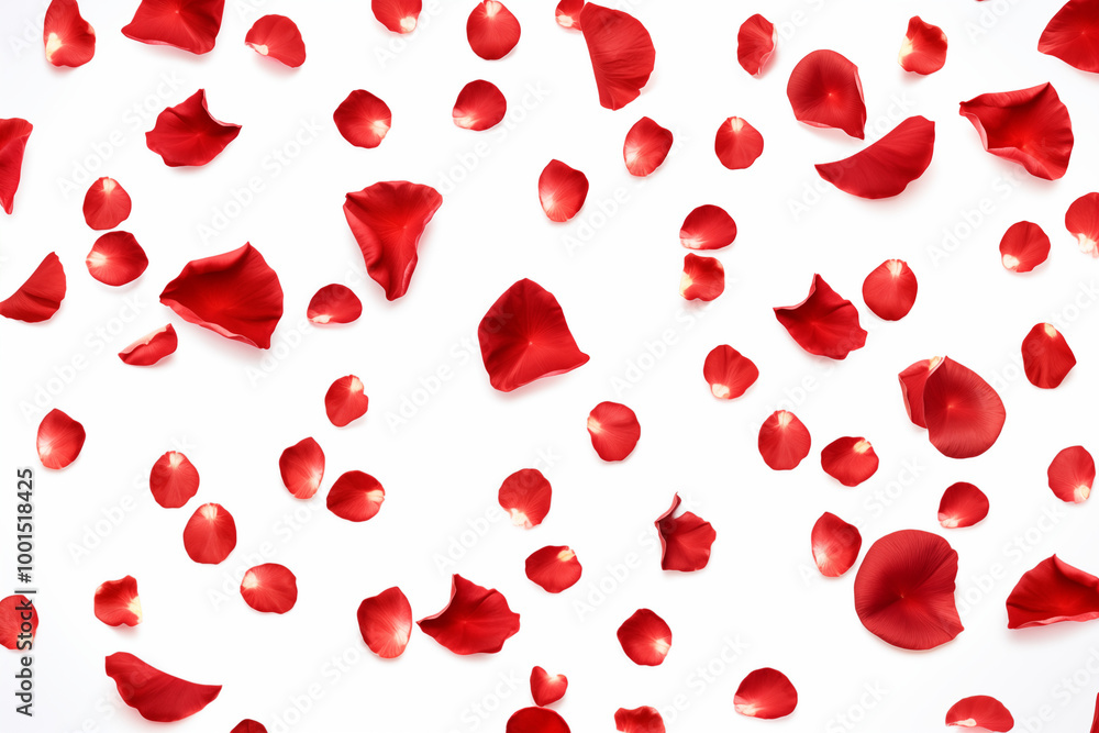 Roses or Rose Petals Flying in the air seamless Background Roses or Rose Petals Flying in the air seamless Background