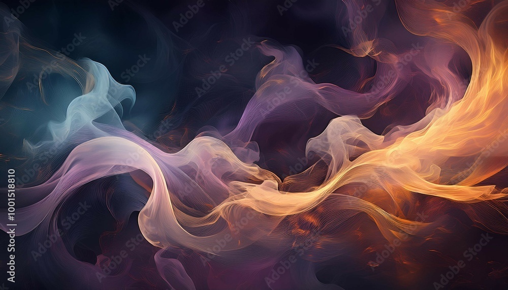 Obraz premium abstract smoke background