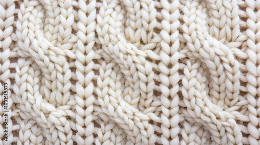 Cozy Knitted Fabric Texture, a warm and inviting backdrop featuring intricate stitches, embodying handmade charm and a soft, tactile quality ideal for various creative projects Cozy Knitted Fabric Texture, a warm and inviting backdrop featuring intricate stitches, embodying handmade charm and a soft, tactile quality ideal for various creative projects