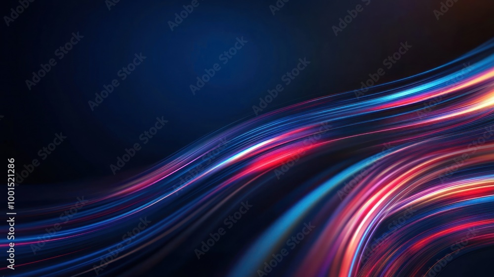 Abstract Light Streaks Design Abstract Light Streaks Design