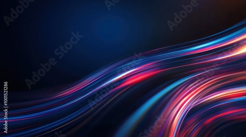 Abstract Light Streaks Design