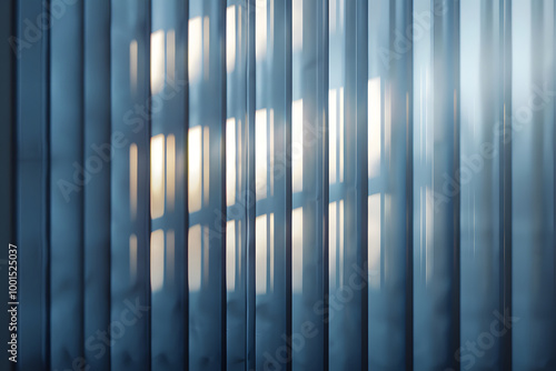 Wallpaper Mural vertical blinds AI generative Torontodigital.ca