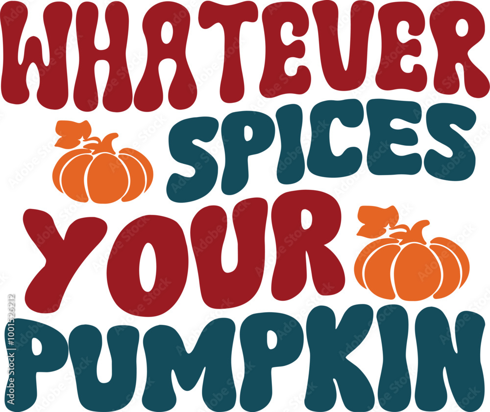 Fall Retro SVG Typography Vector Design