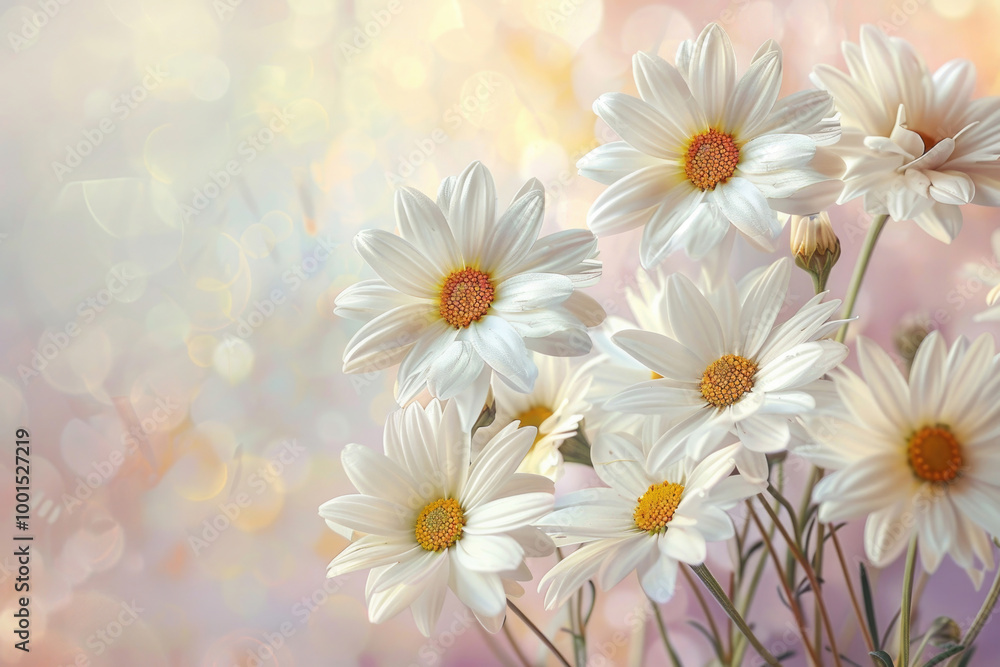 A Mothers Day card featuring white daisies A Mothers Day card featuring white daisies
