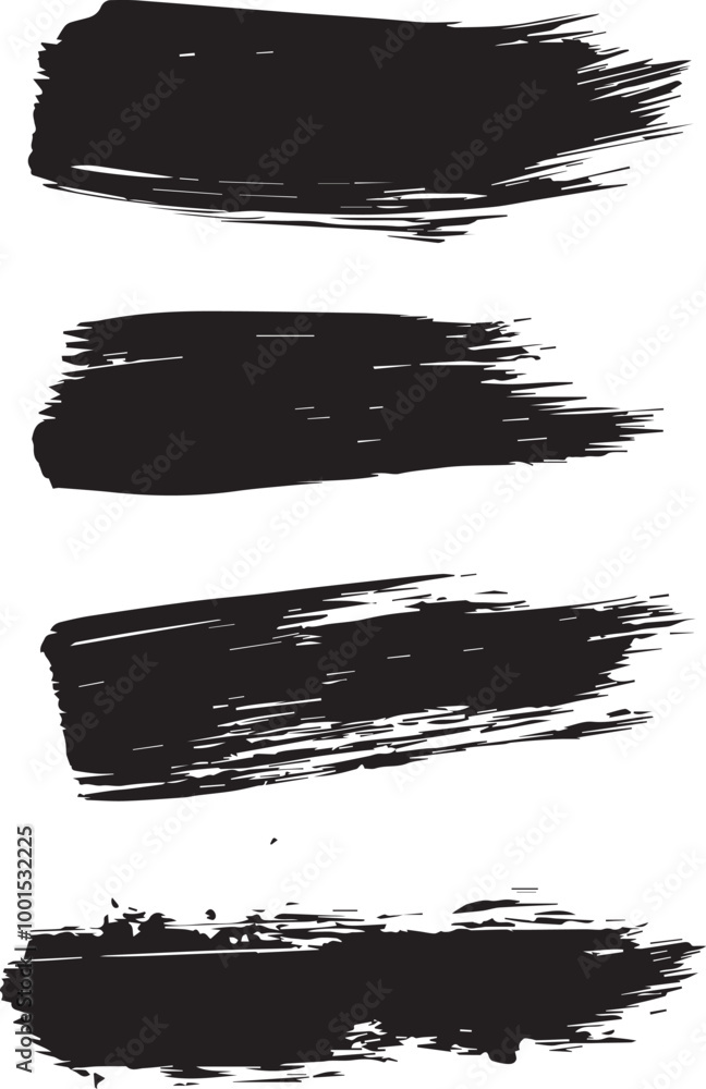ink brush strokes, black texture brushes, vector brush texture. ink brush strokes, black texture brushes, vector brush texture.