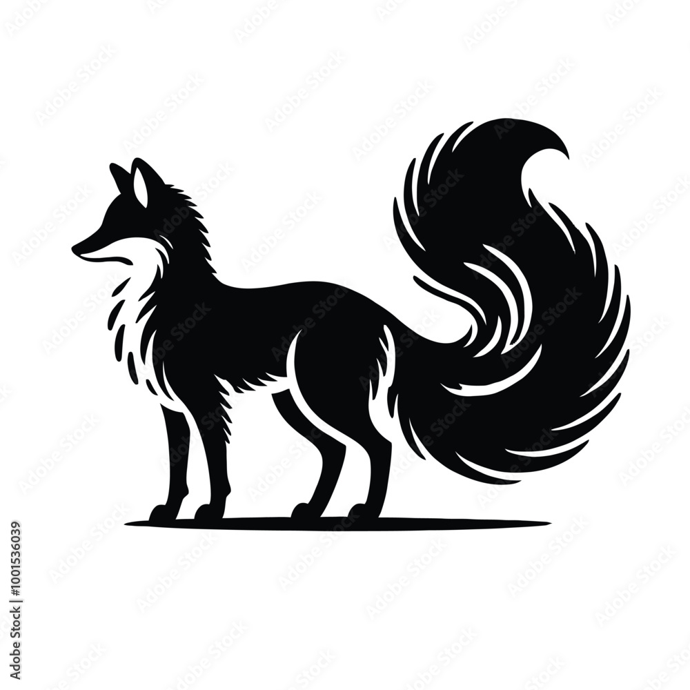 Fox Silhouette Fox Silhouette