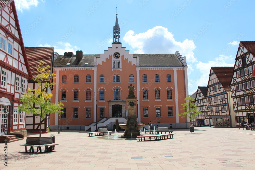 Fototapeta premium Rathaus in Hofgeismar