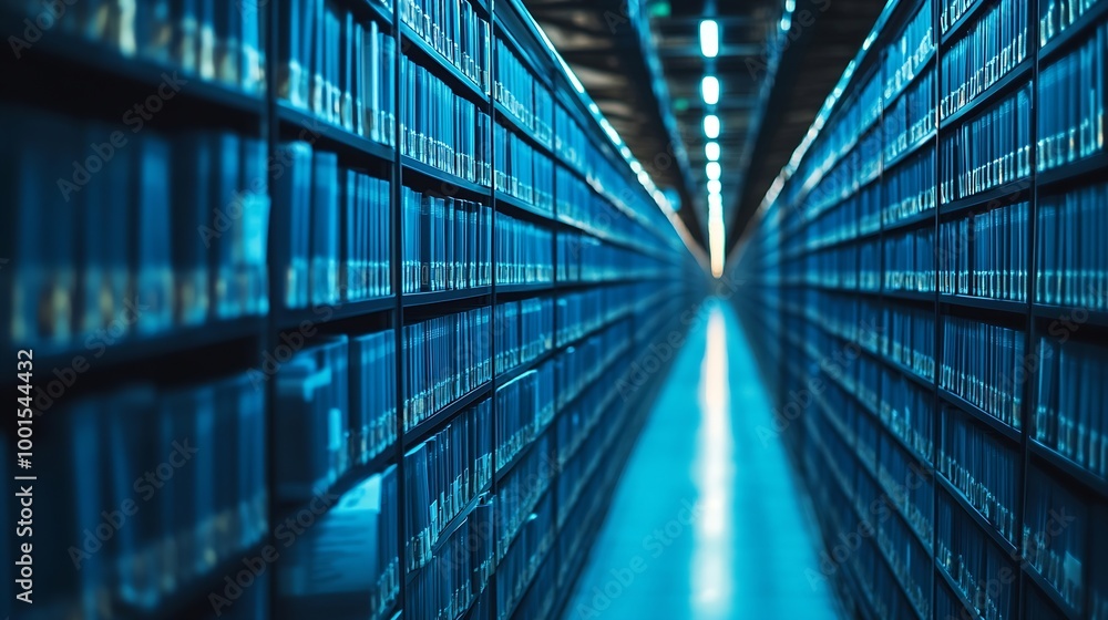 © The Little Hut - Document management system concept software system for managing documents information organization stores searches shares controls data access boosting efficiency and reducing data los : Generative AI