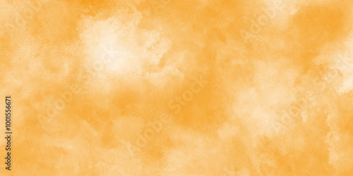 Abstract bright and shinny soft color texture, abstract watercolor background with white and yellow orange color. abstract orange Grungy ink effect bright yellow and orange color shades watercolor.