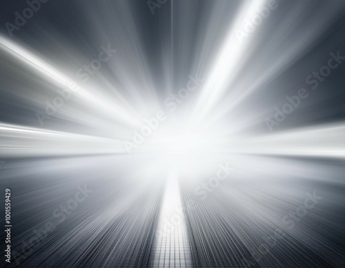 white and gray motion blurred back ground with sportlight backdrop
