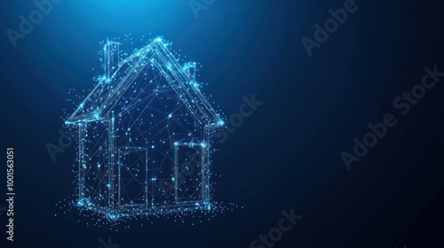 Digital House Illustration