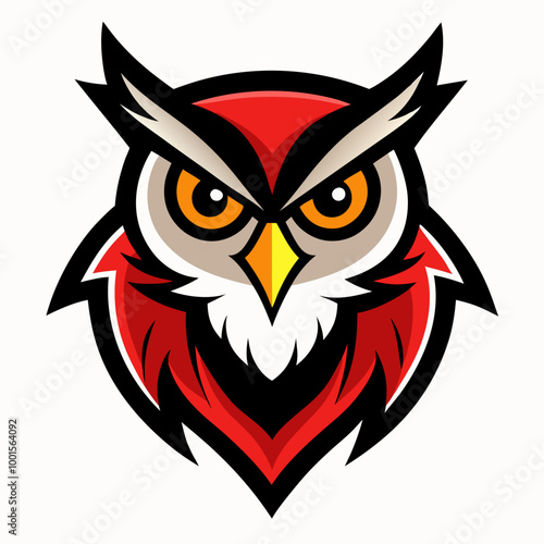 Owl Mascot Logo Vector Illustration - SVG & Cricut Files for Creative Design"