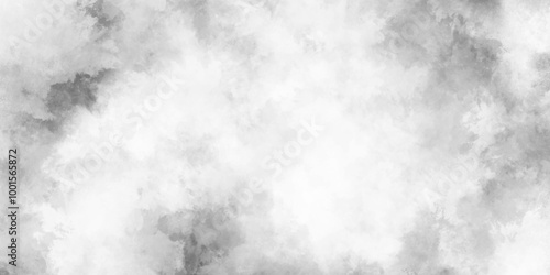 Abstract background with white paper texture and white watercolor background, white fog design with smoke texture overlays. Vintage or grungy of White Concrete Texture.