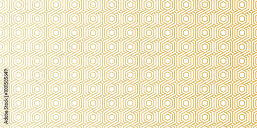 A luxury golden gradient seamless pattern background on an isolated white background