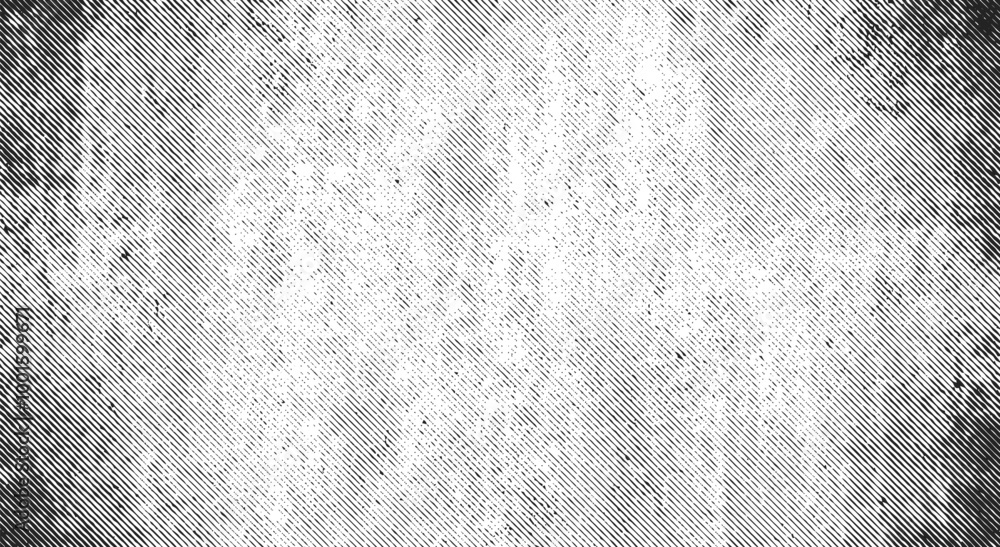 Vector grunge line hatch halftone abstract pattern.Isolated retro frame with grainy halftone, noise, and subtle hatching effect