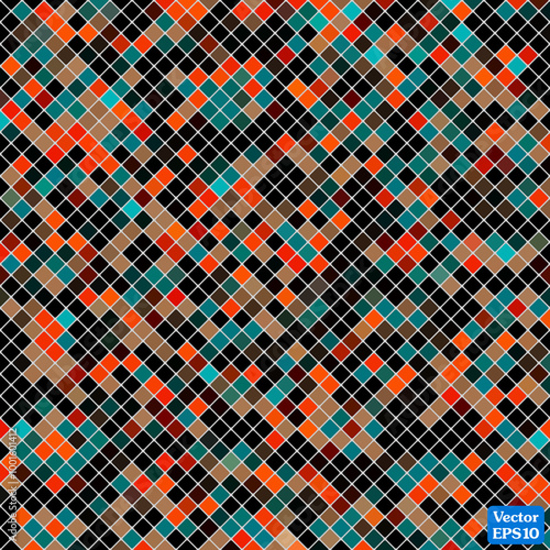 abstract background of colored mosaic for your purposes in design