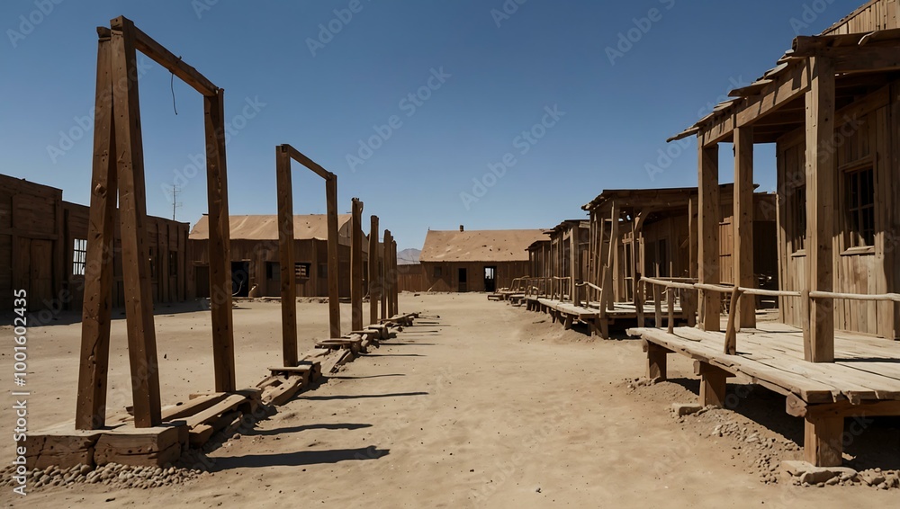 Historic saltpeter works in Humberstone, northern Chile. Historic saltpeter works in Humberstone, northern Chile.
