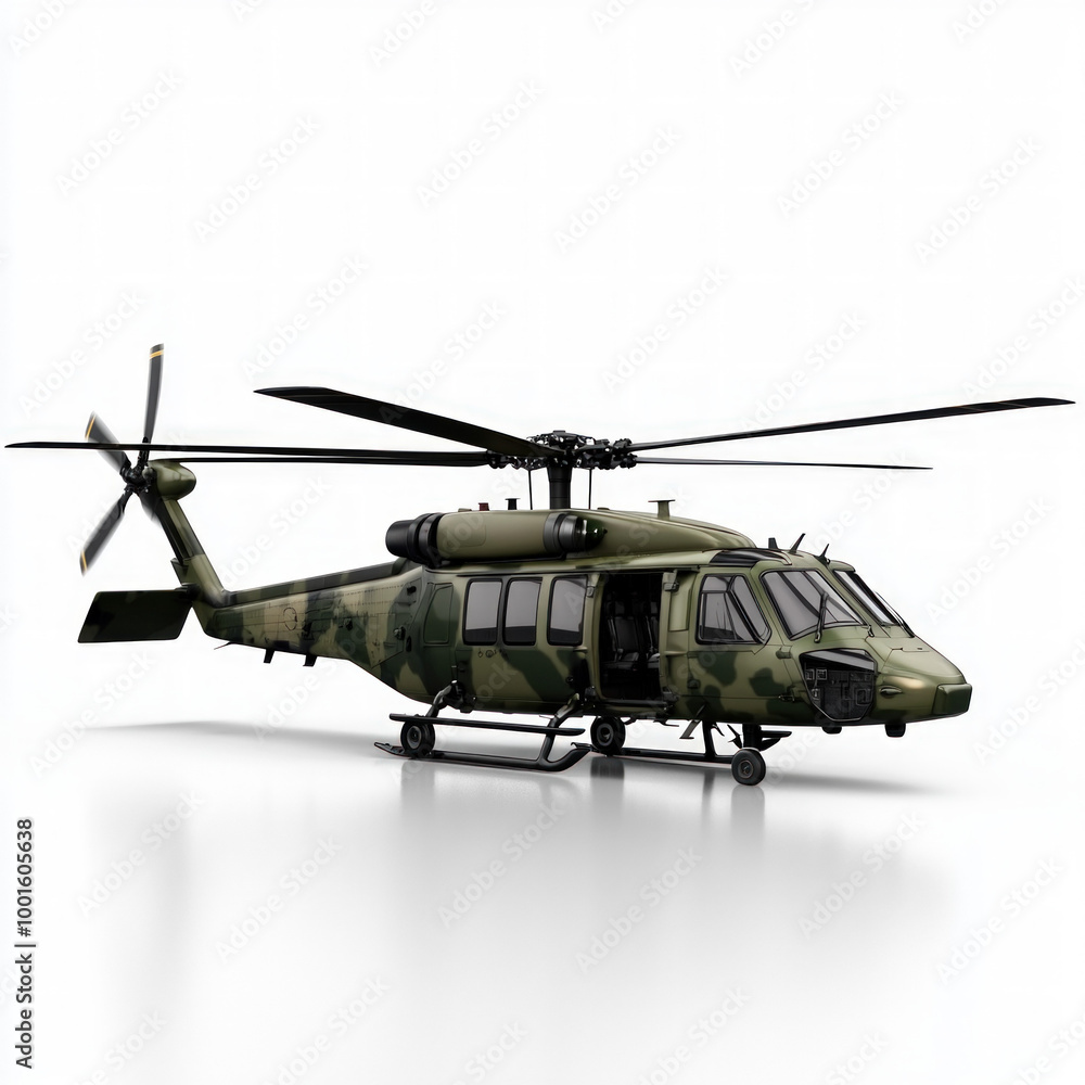 Army Helicopter Isolated Army Helicopter Isolated