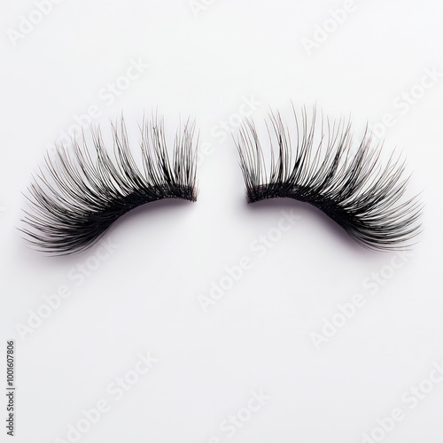 False Eyelashes Isolated photo