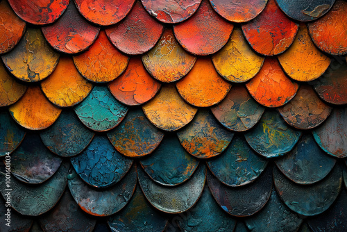 Wallpaper Mural Fish Scales Background Torontodigital.ca