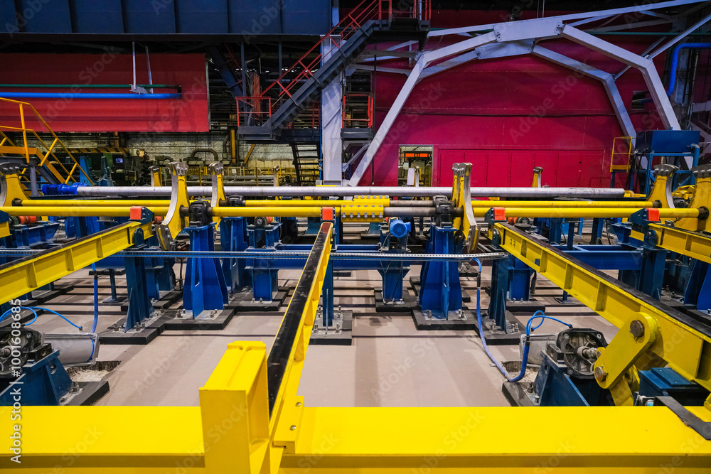 Pipe metallurgy. Modern pipe factory Pipe metallurgy. Modern pipe factory