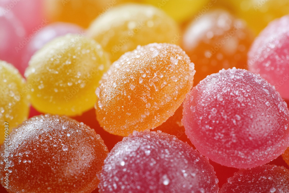 Jelly Candies Background Jelly Candies Background