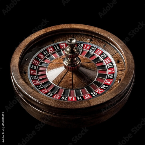 Roulette Wheel Isolated