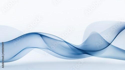 Abstract Blue Wave