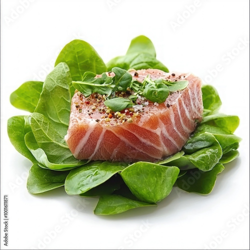 Tuna Steak Isolated